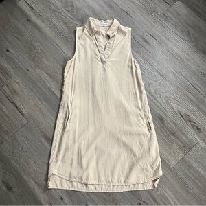 Bella Dahl Cream Collared Shirt Dress